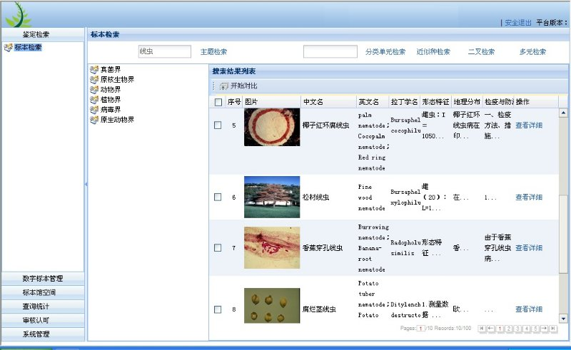 高風(fēng)險外來有害生物鑒定輔助系統(tǒng)